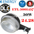 UL DLC ETL Fotozelle führte intelligente Scheune Licht 50W 140lm / w 6250lm IP65 führte Hof Licht, führte Bereich Licht 50W Dämmerung zu dämmern Licht